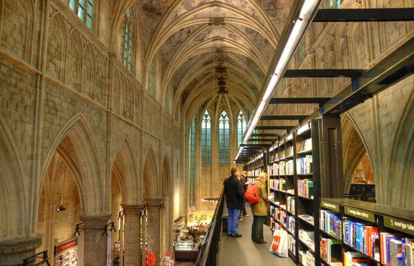 Книжный магазин в Маастрихте Книжный магазин в Маастрихте