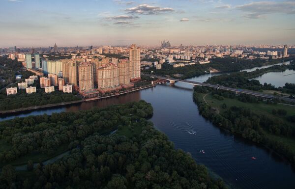 Виды Москвы с высоты птичьего полета Виды Москвы с высоты птичьего полета