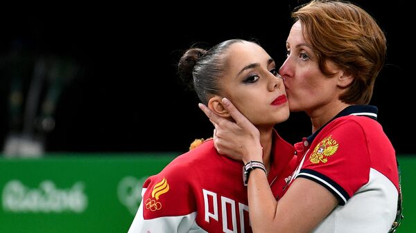 Амина Зарипова и Маргарита Мамун (справа налево) Амина Зарипова и Маргарита Мамун (справа налево)