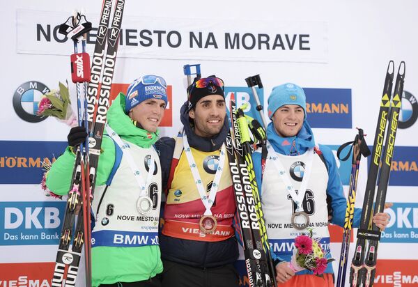 Симон Шемпп, Мартен Фуркад и Антон Бабиков (слева направо) Симон Шемпп, Мартен Фуркад и Антон Бабиков (слева направо)