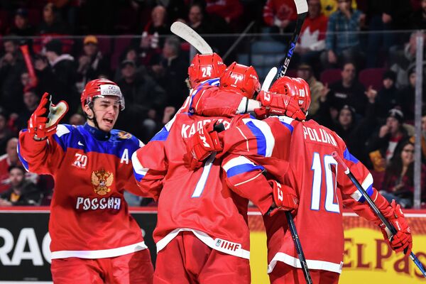 Сборная России по хоккею завоевала бронзу молодежного ЧМ Сборная России по хоккею завоевала бронзу молодежного ЧМ