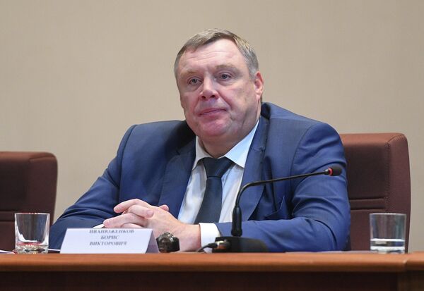 Возглавлявший Федерацию бокса России (ФБР) Борис Иванюженков Возглавлявший Федерацию бокса России (ФБР) Борис Иванюженков