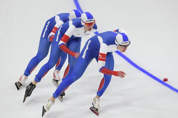 Спортсменки сборной России по конькобежному спорту Спортсменки сборной России по конькобежному спорту