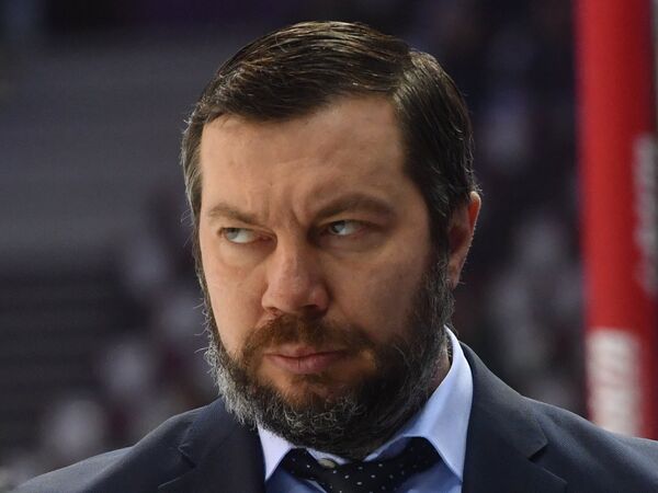 Главный тренер Металлурга Илья Воробьёв Главный тренер Металлурга Илья Воробьёв