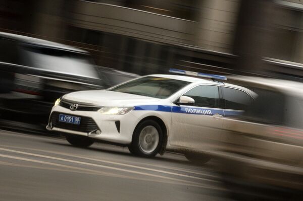 Полицейский автомобиль Полицейский автомобиль