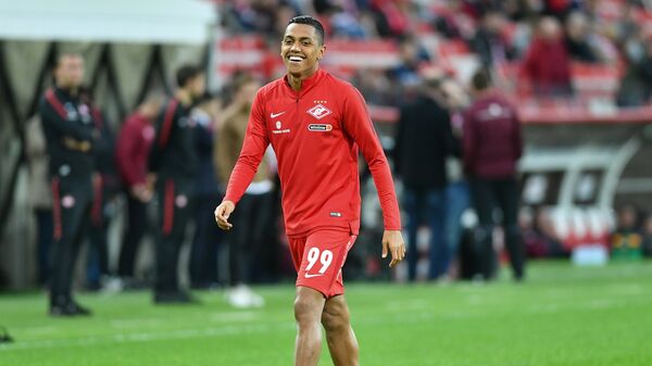 Нападающий ФК Спартак Педро Роша Нападающий ФК Спартак Педро Роша