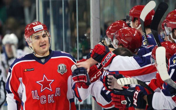 Форвард ЦСКА Кирилл Петров Форвард ЦСКА Кирилл Петров