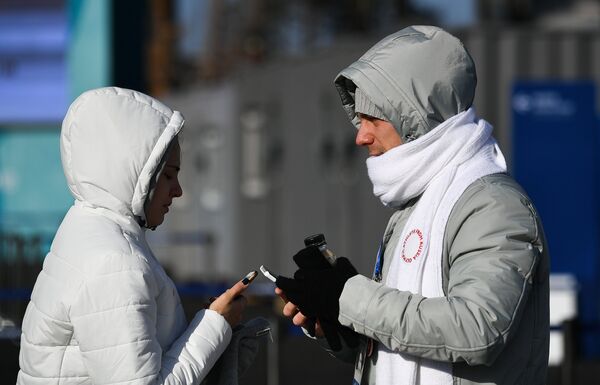 Российские керлингисты Анастасия Брызгалова и Александр Крушельницкий Российские керлингисты Анастасия Брызгалова и Александр Крушельницкий