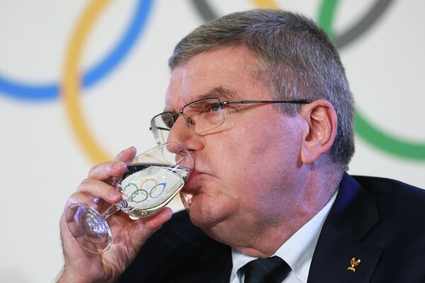 Президент Международного олимпийского комитета Томас Бах Президент Международного олимпийского комитета Томас Бах