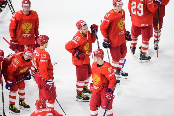 Хоккей. Чемпионат мира. Матч Россия - Швеция Хоккей. Чемпионат мира. Матч Россия - Швеция