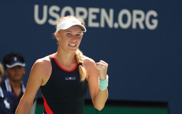 Каролина Возняцки на US Open Каролина Возняцки на US Open