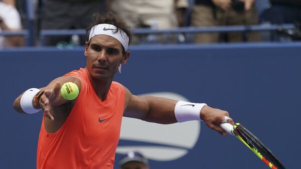 Рафаэль Надаль на US Open Рафаэль Надаль на US Open
