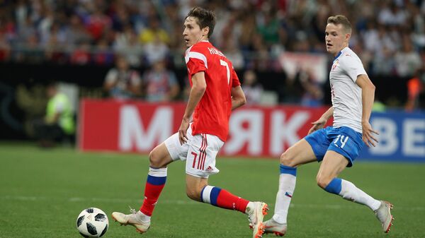 Слева направо: Далер Кузяев (Россия) и Якуб Янкто (Чехия) Слева направо: Далер Кузяев (Россия) и Якуб Янкто (Чехия)