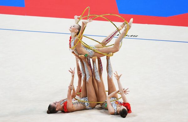 Спортсменки сборной России по художественной гимнастике Спортсменки сборной России по художественной гимнастике