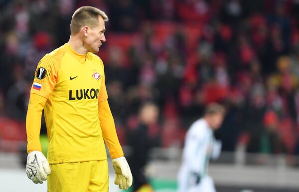 Вратарь Спартака Артём Ребров Вратарь Спартака Артём Ребров