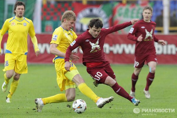 Игровой момент матча Рубин - Ростов Игровой момент матча Рубин - Ростов