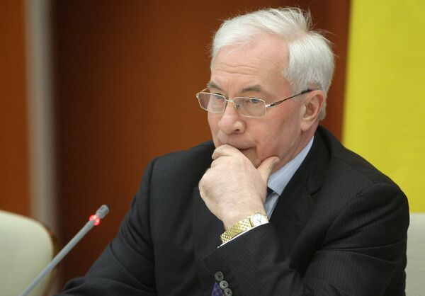 Премьер-министр Украины Николай Азаров Премьер-министр Украины Николай Азаров
