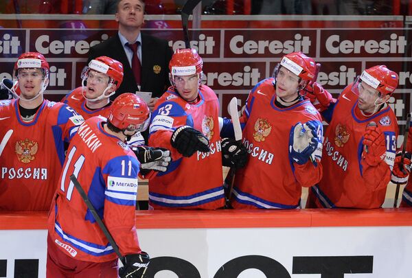 Хоккеисты сборной России Хоккеисты сборной России
