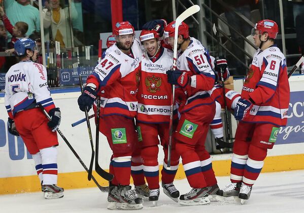 Хоккеисты сборной России Хоккеисты сборной России