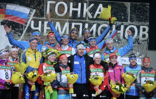 Победители и призеры Гонки чемпионов - 2013 Победители и призеры Гонки чемпионов - 2013