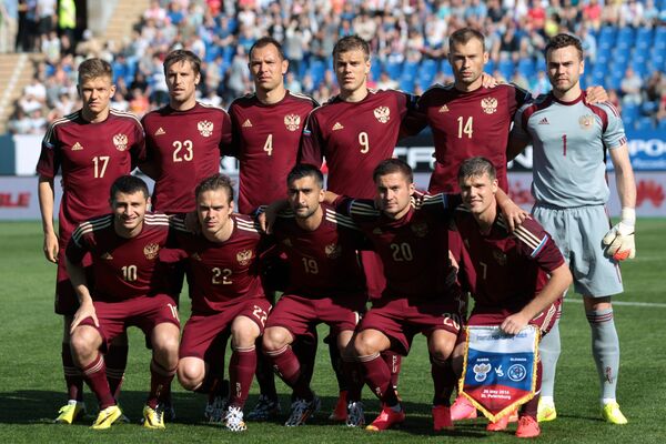 Футболисты сборной России Футболисты сборной России