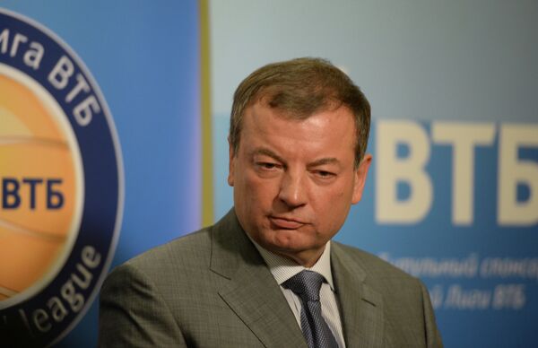Президент баскетбольной Единой лиги ВТБ Сергей Кущенко Президент баскетбольной Единой лиги ВТБ Сергей Кущенко