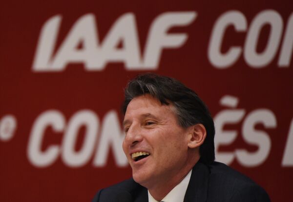 Президент Международной ассоциации легкоатлетических федераций (IAAF) Себастьян Коу Президент Международной ассоциации легкоатлетических федераций (IAAF) Себастьян Коу