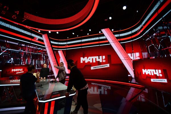 Ньюсрум телеканала Матч ТВ Ньюсрум телеканала Матч ТВ