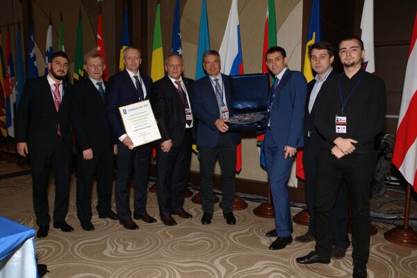 Делегация ФГР на конгрессе IHF Делегация ФГР на конгрессе IHF