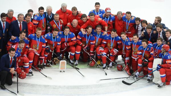 Хоккеисты сборной России Хоккеисты сборной России